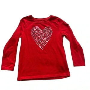 Cat & Jack Long Sleeves Graphic Shirt Soft Lightweight Cotton Blend SZ XS #1743